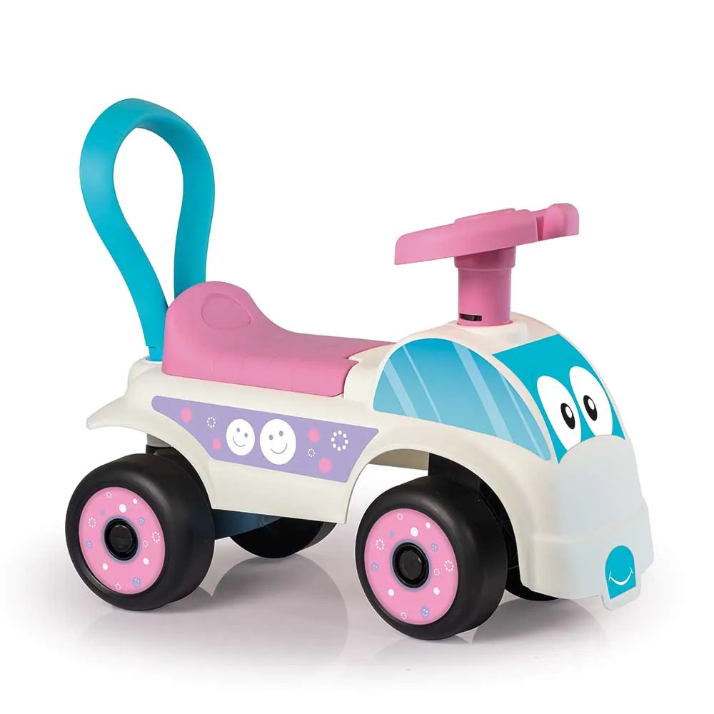 Prima mea masinuta Ride-on Dolu alb cu roz - poza 1
