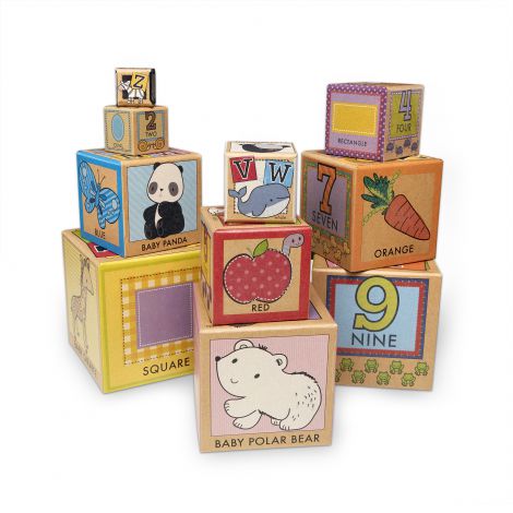 Prima mea piramida Eco educationala 10 piese - Melissa & Doug - poza 1