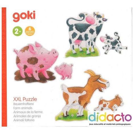Primele mele puzzleuri cu Animale de la ferma - poza 2