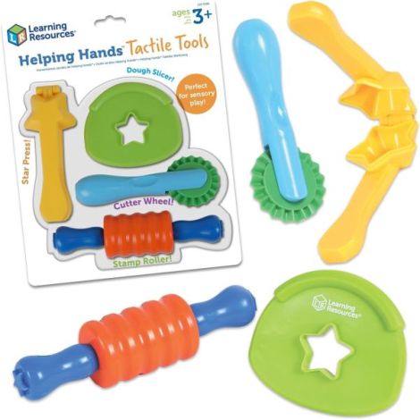 Primele mele ustensile senzoriale nisip senzorial modelabil Learning Resources LER5586 - poza 2