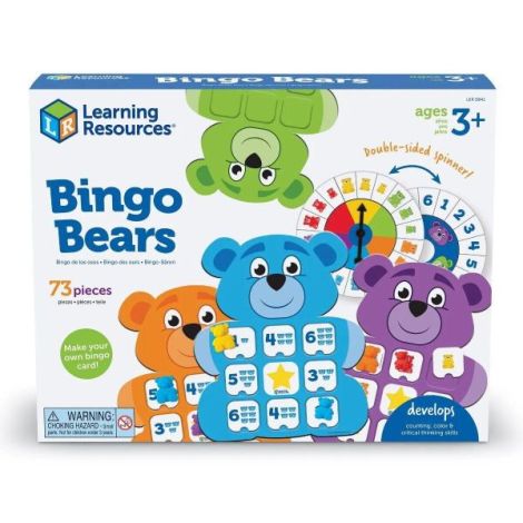 Primul meu joc de bingo - ursuletii veseli - poza 1