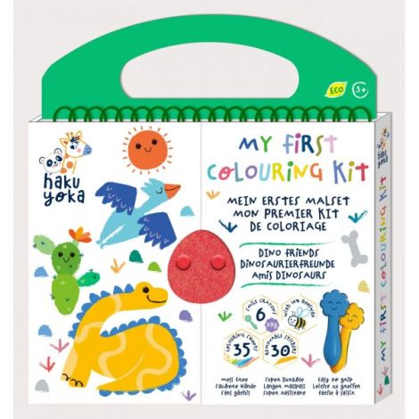 Primul meu kit de desenat - Prietenii Dinozauri, Haku Yoka, portabil - poza 1
