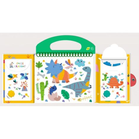 Primul meu kit de desenat - Prietenii Dinozauri, Haku Yoka, portabil - poza 2