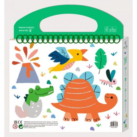 Primul meu kit de desenat - Prietenii Dinozauri, Haku Yoka, portabil - poza 4