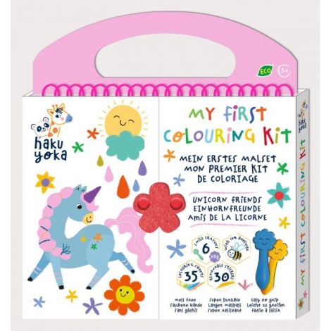 Primul meu kit de desenat - Prietenii Unicorni, Haku Yoka, portabil - poza 1