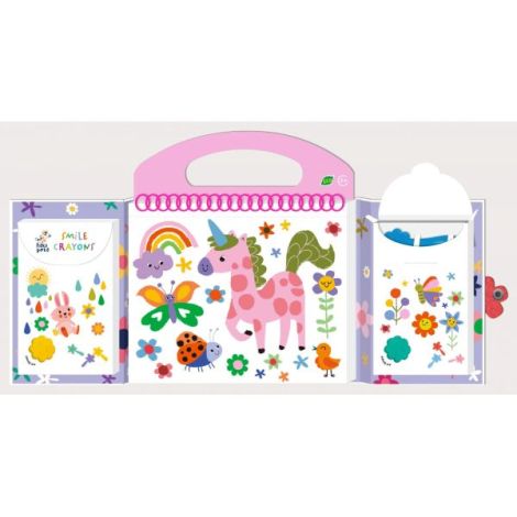 Primul meu kit de desenat - Prietenii Unicorni, Haku Yoka, portabil - poza 2