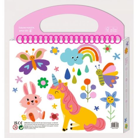 Primul meu kit de desenat - Prietenii Unicorni, Haku Yoka, portabil - poza 3