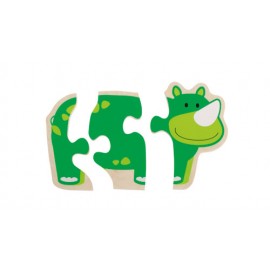 Primul meu puzzle Animale vesele - Beleduc - poza 5