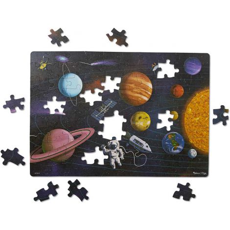 Primul meu puzzle eco din carton Spatiul - Melissa & Doug - poza 1