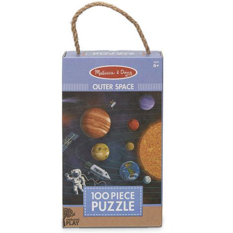Primul meu puzzle eco din carton Spatiul - Melissa & Doug - poza 2