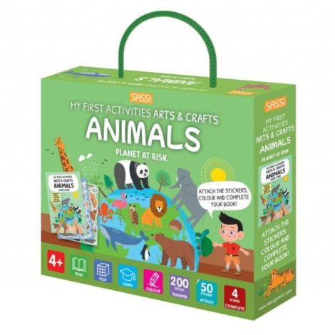 Primul set de arta & lucru manual - animalute - poza 1