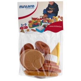 Produse de cofetarie set de 15 figurine - Miniland - poza 2