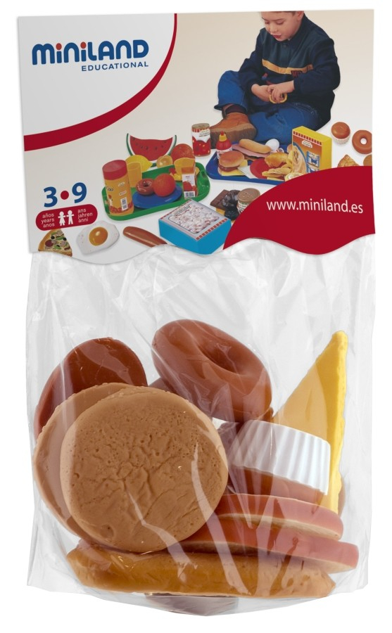 Produse de cofetarie set de 15 figurine - Miniland
