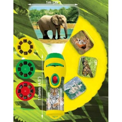 Proiector tip lanterna - animalute salbatice - poza 2