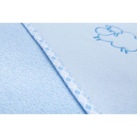 Prosop cu gluga Sensillo SHEEP 80x80 cm Blue - poza 3