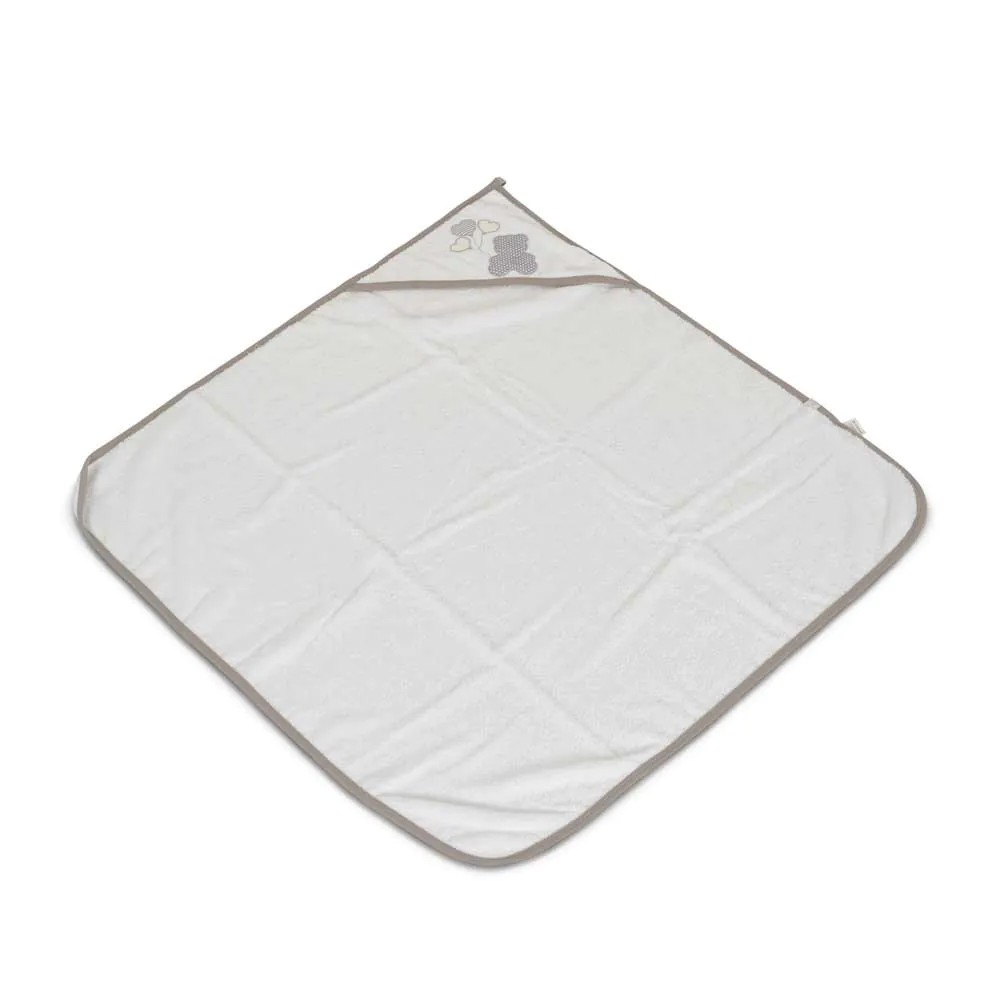 Prosop de baie 100 x 100 cm Cangaroo Cute Ursulet Alb - poza 1