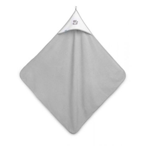 Prosop de baie cu gluga 100x100cm Sensillo Gri Raton - poza 4