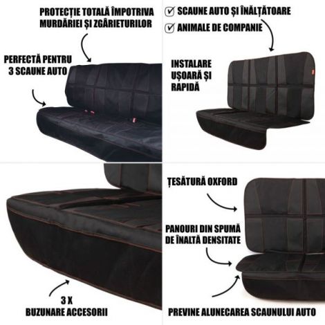 Protectie bancheta Diono Ultra Mat XXXL Black - poza 2