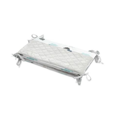 Protectie interioara de plus patut Sensillo KARO 180x30 cm Nori - poza 2