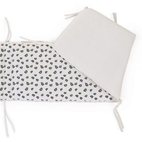 Protectie patut Childhome Jerse 35x170 cm, Leopard - poza 2