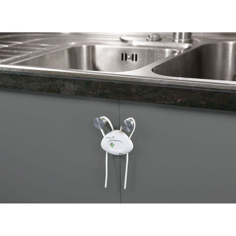 Protectie pentru dulapuri cu cablu Safety 1ST White - poza 2