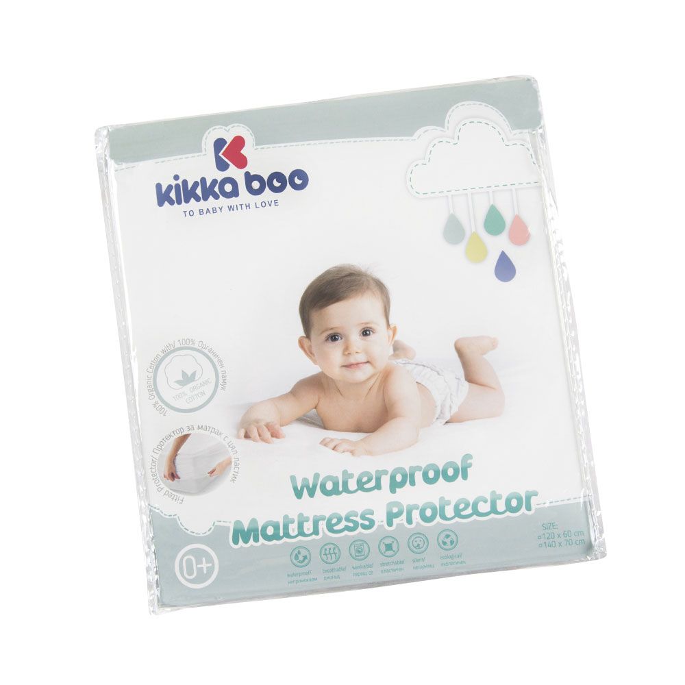 Protectie pentru saltea, antibacteriana Kikka 60 x 120 x 15 - poza 1