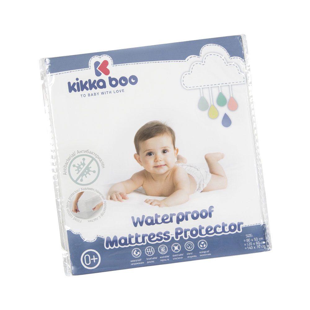 Protectie saltea antibacteriana 60 x 120 x 15 cm Kikka - poza 1
