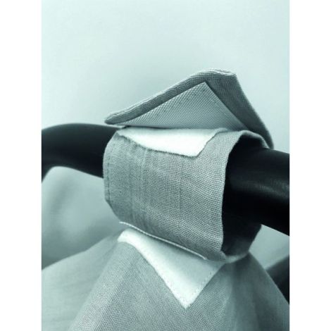 Protectie soare din muselina pentru carucior, BabyJem, 90x110 cm (Culoare: Somon) - poza 5