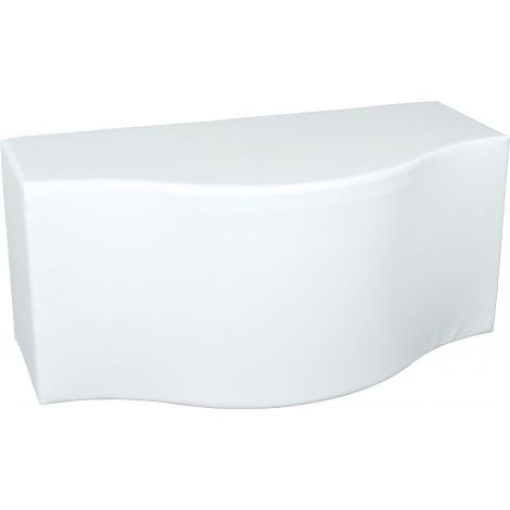 Puf alb Val 54 cm - poza 1