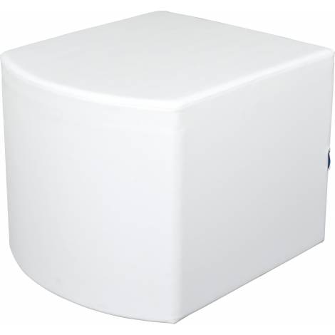 Puf convex alb 54 cm - poza 1