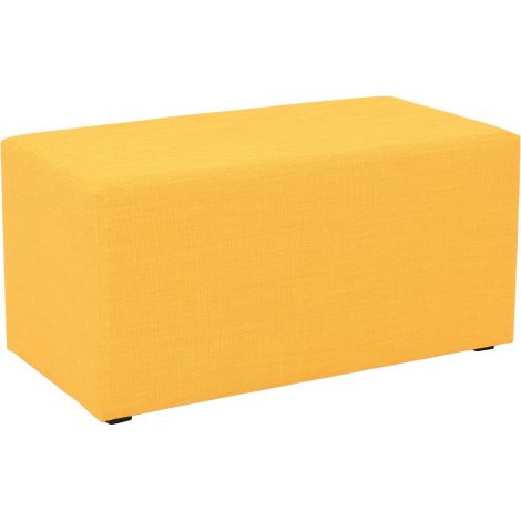 Puf ignifug Inflamea double mustar - poza 1