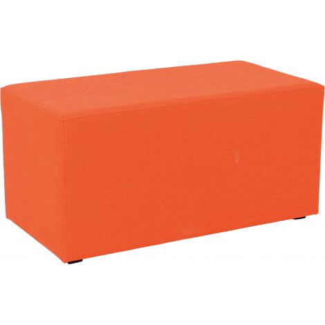 Puf ignifug Inflamea double orange - poza 1
