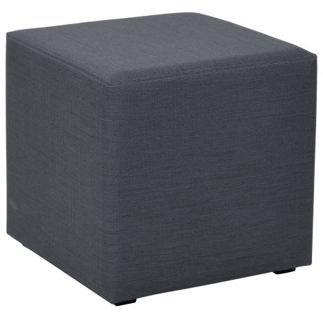 Puf ignifug Inflamea single gri inchis - poza 1