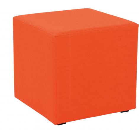 Puf ignifug Inflamea single orange - poza 1