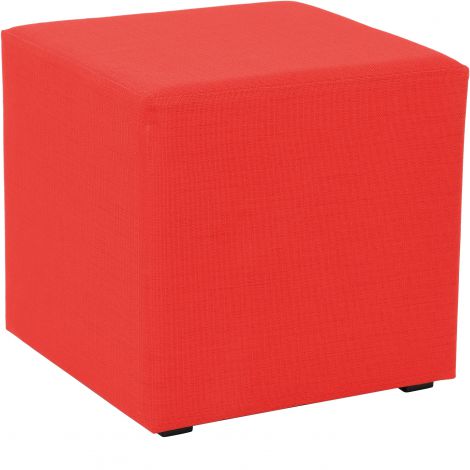 Puf ignifug Inflamea single rosu - poza 1