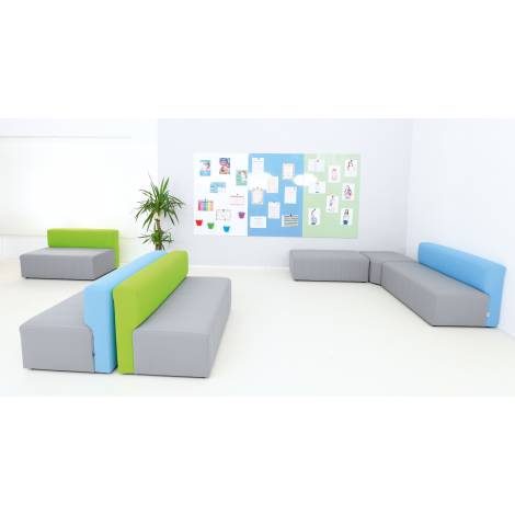 Puf pentru gradinita gri Modern ignifug - poza 5
