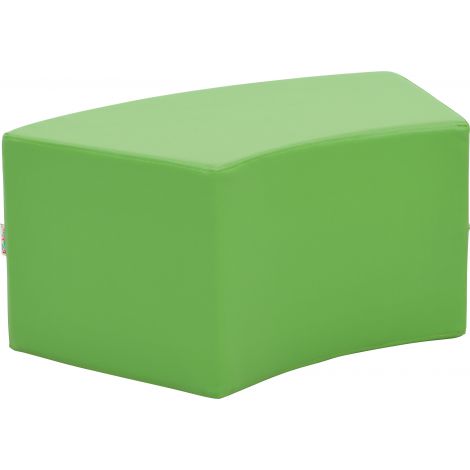 Puf Quadro Paolo scurt verde inchis - poza 1