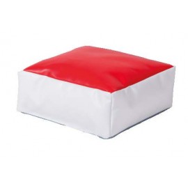 Puf rosu Powder Cube - Novum
