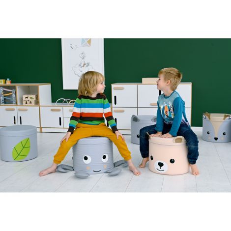Puf taburet cu elemente decorative Caracatita, cresa si gradinita - poza 4