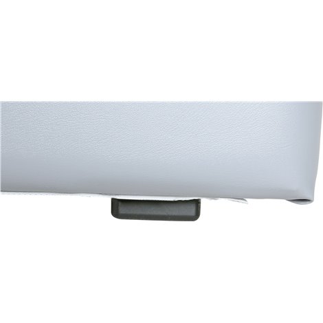 Puf taburet mare bicolor gri-orange, 120 x 40 x 40 cm, vestiar gradinita - poza 5