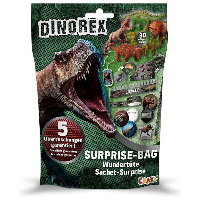 Punga cu surprize dinozauri Craze - poza 1