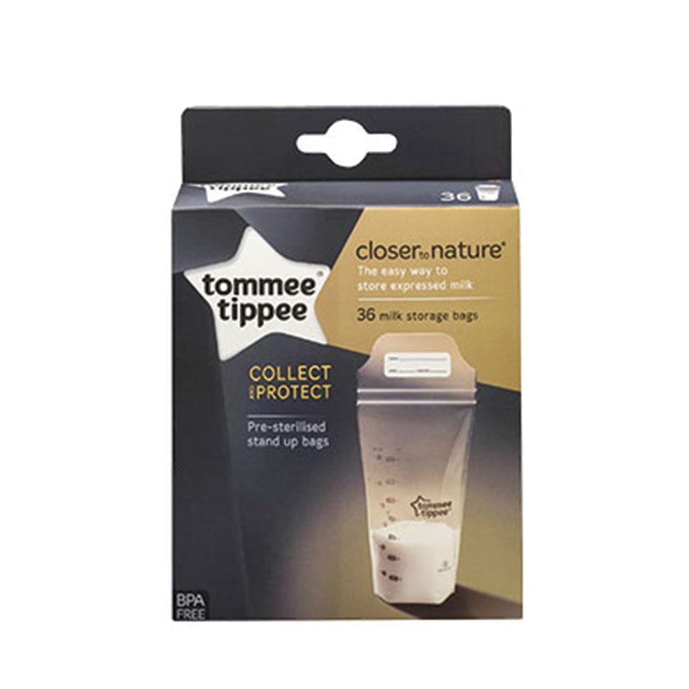Pungi pentru stocare lapte matern Tommee Tippee 36 bucati - poza 2