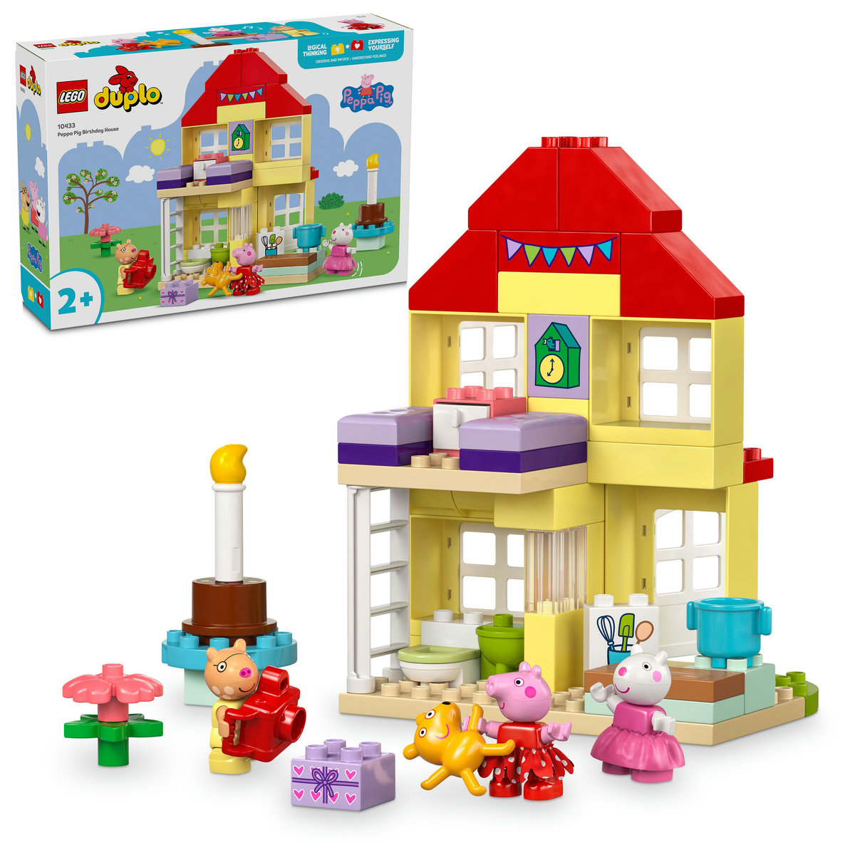 Purcelusa Peppa si casa aniversara