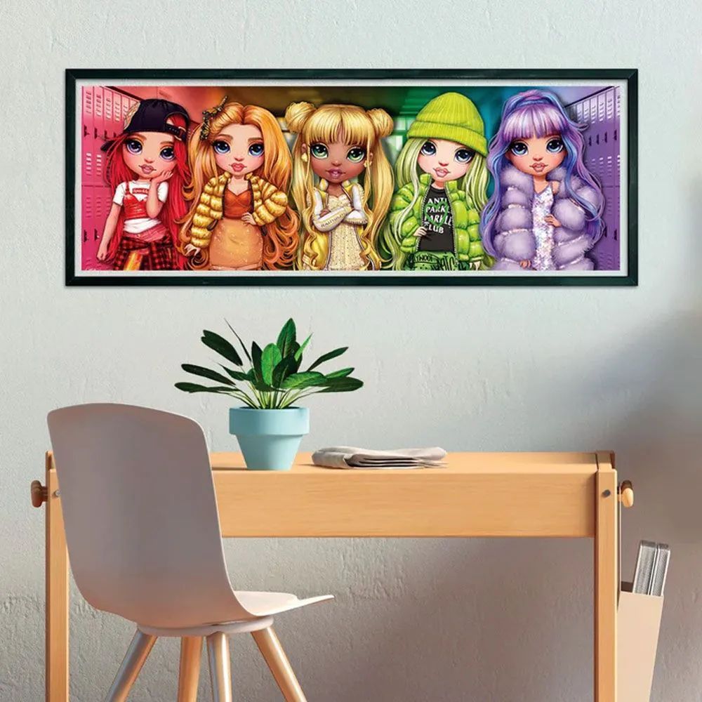 Puzzle 10 in 1 Clementoni Rainbow High - poza 2