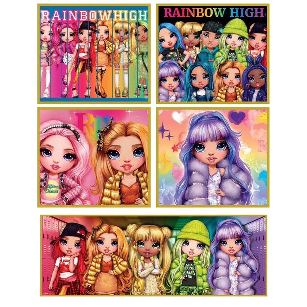 Puzzle 10 in 1 Clementoni Rainbow High - poza 3