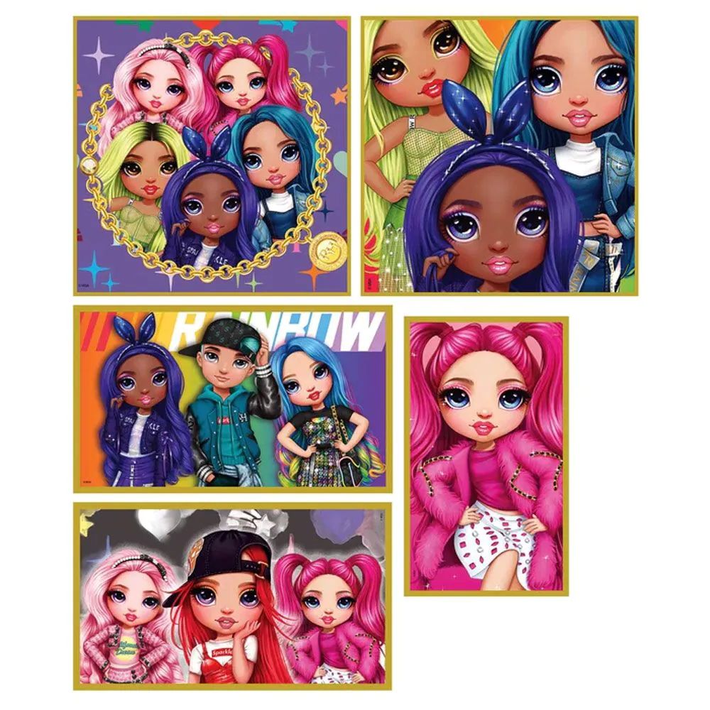 Puzzle 10 in 1 Clementoni Rainbow High - poza 4