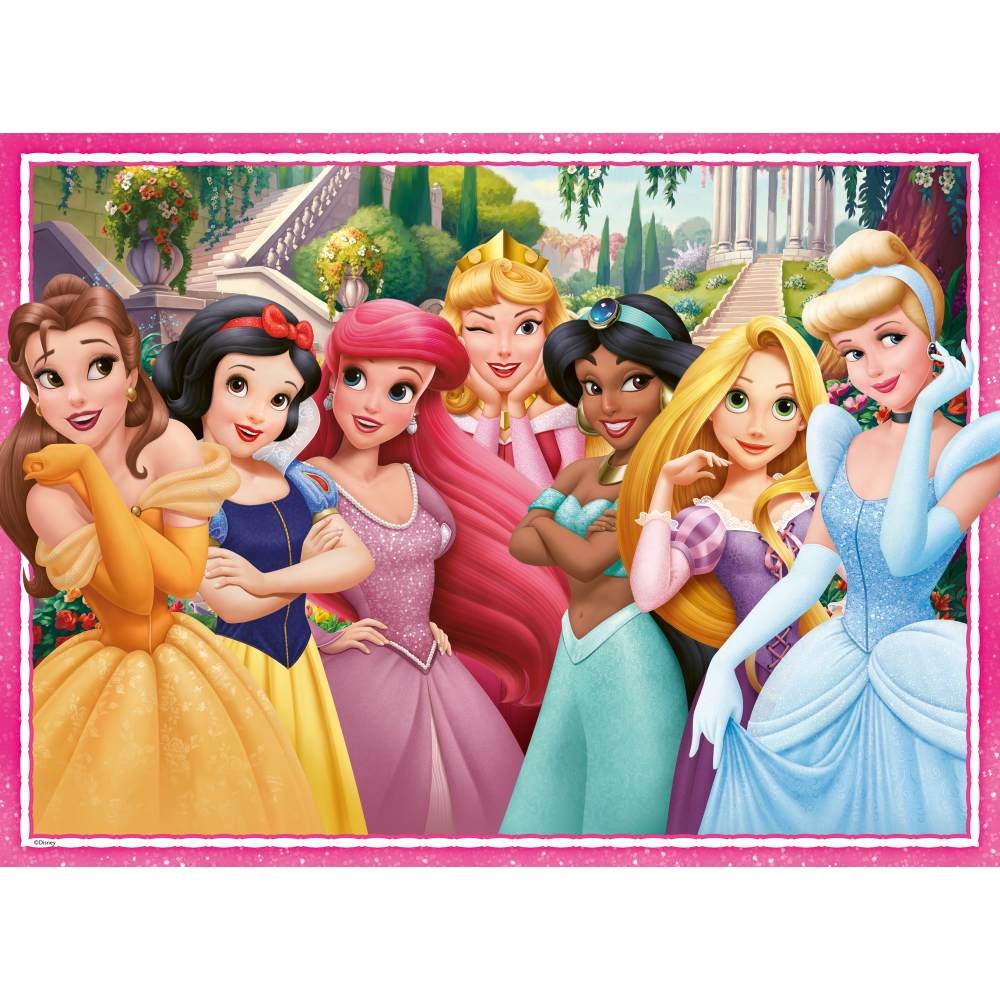 Puzzle 100 piese Ravensburger Viata de basm a printeselor Disney XXL - poza 3