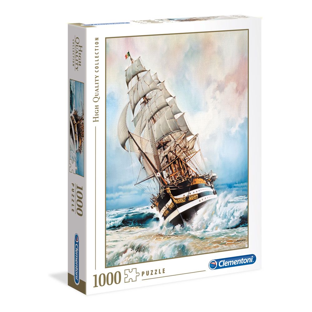 Puzzle 1000 piese Clementoni Amerigo Vespucci - poza 1