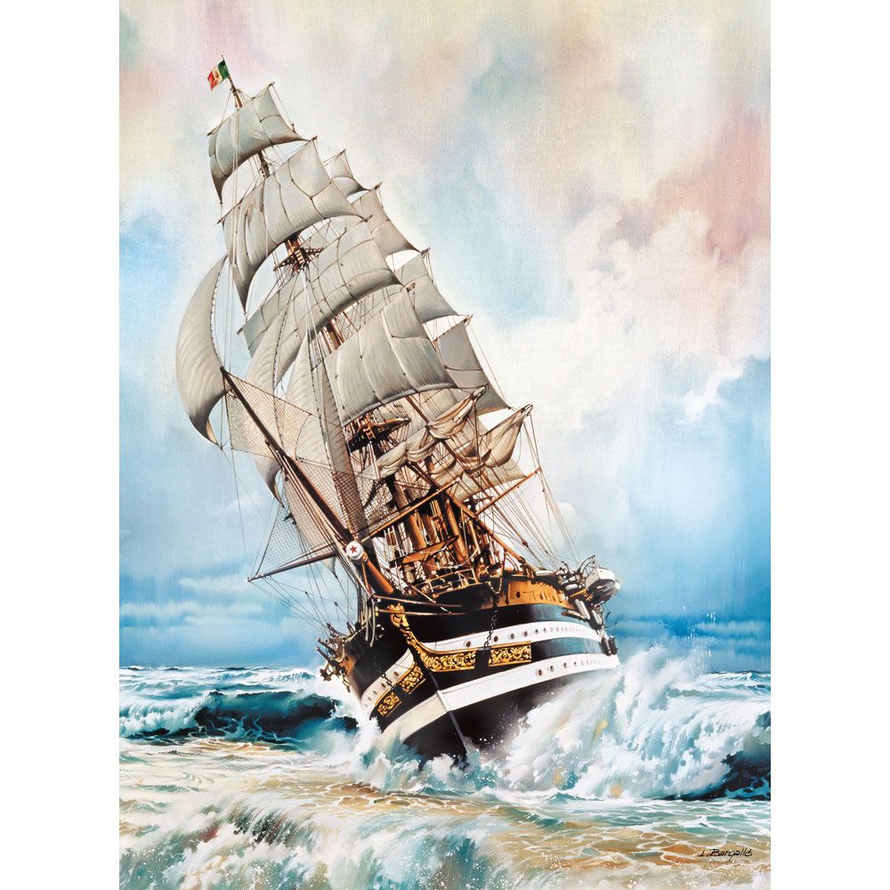 Puzzle 1000 piese Clementoni Amerigo Vespucci - poza 2