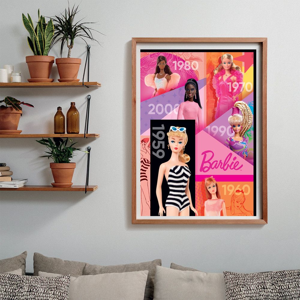 Puzzle 1000 piese Clementoni Barbie 39806 - poza 5